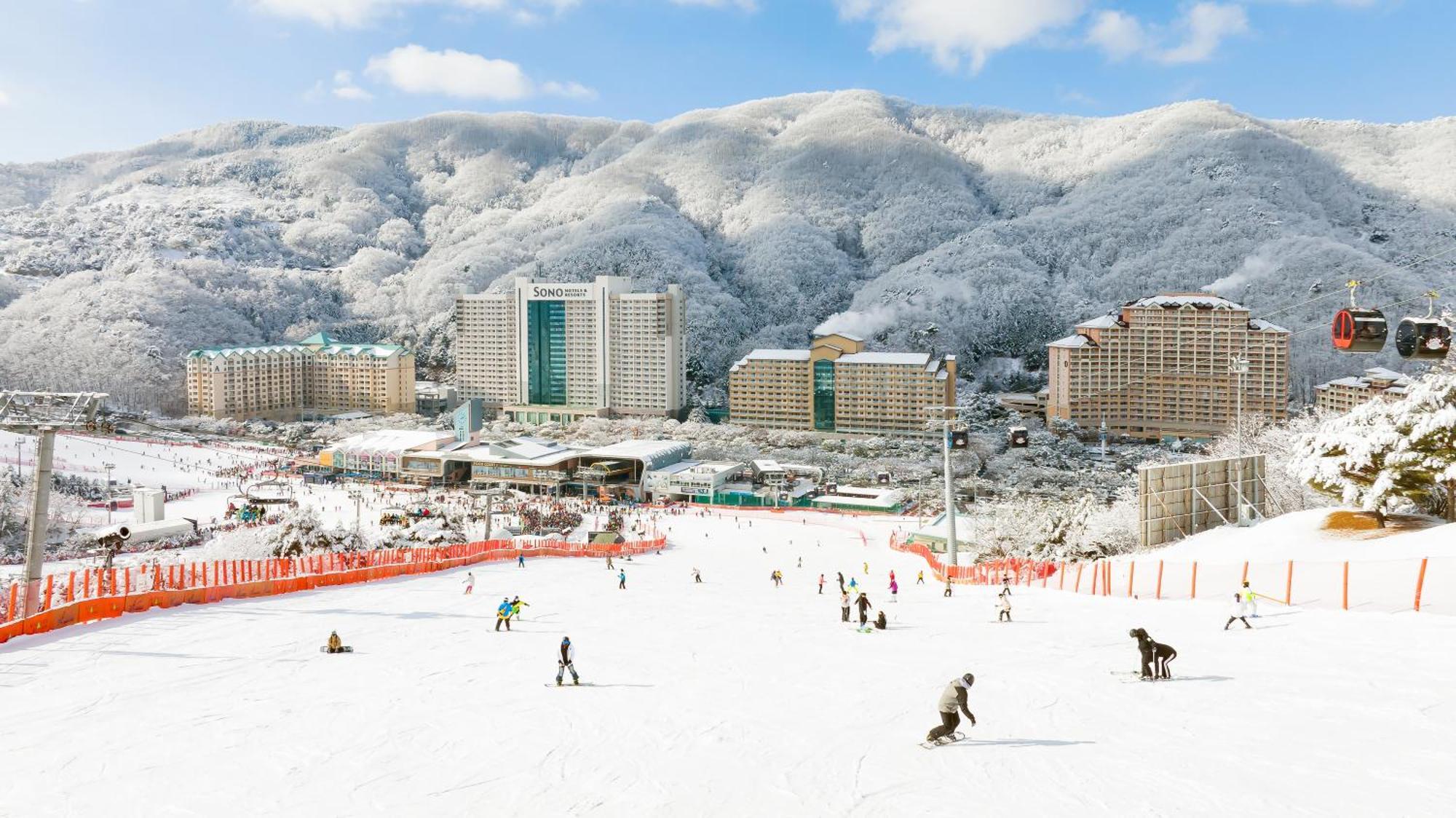 วิวัลดิพาร์ค Hotel ฮองชอน ภายนอก รูปภาพ